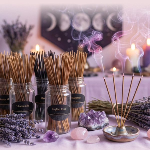 Natural Incense Sticks for Relaxing Home Aromatherapy Fragrance