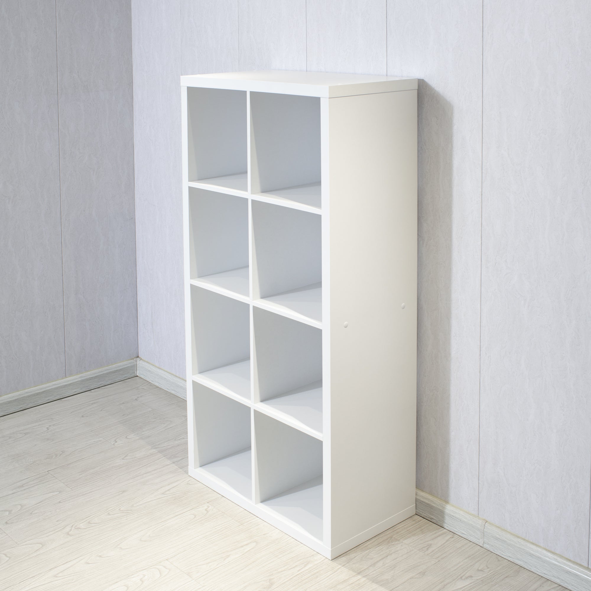Smart Cube 8-Cube Open Back Storage Organizer Shelf