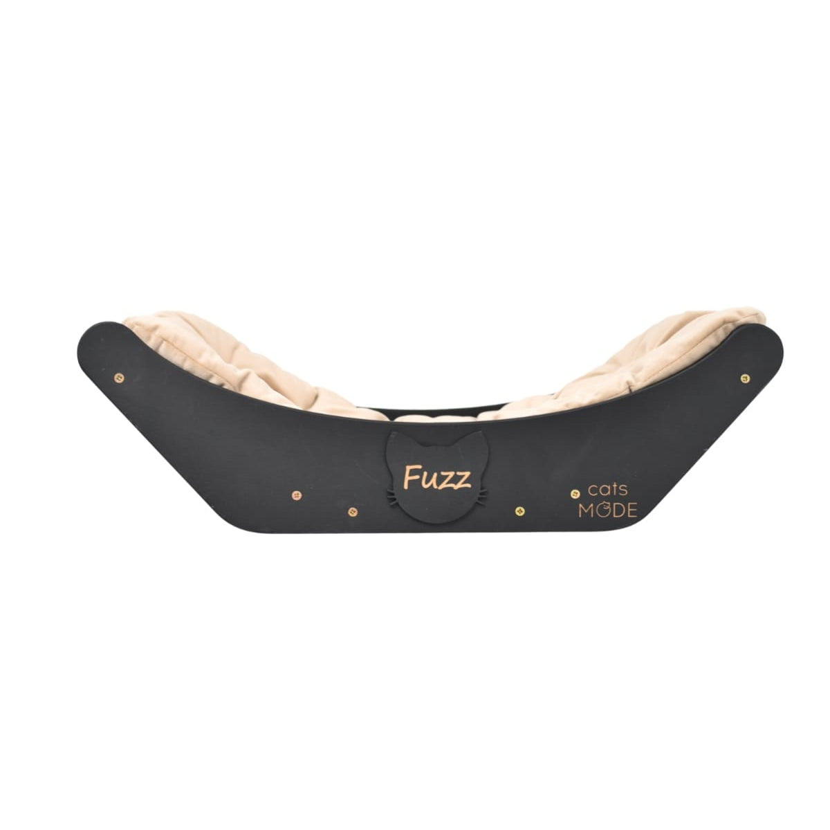Cat Curve Wall Bed Black