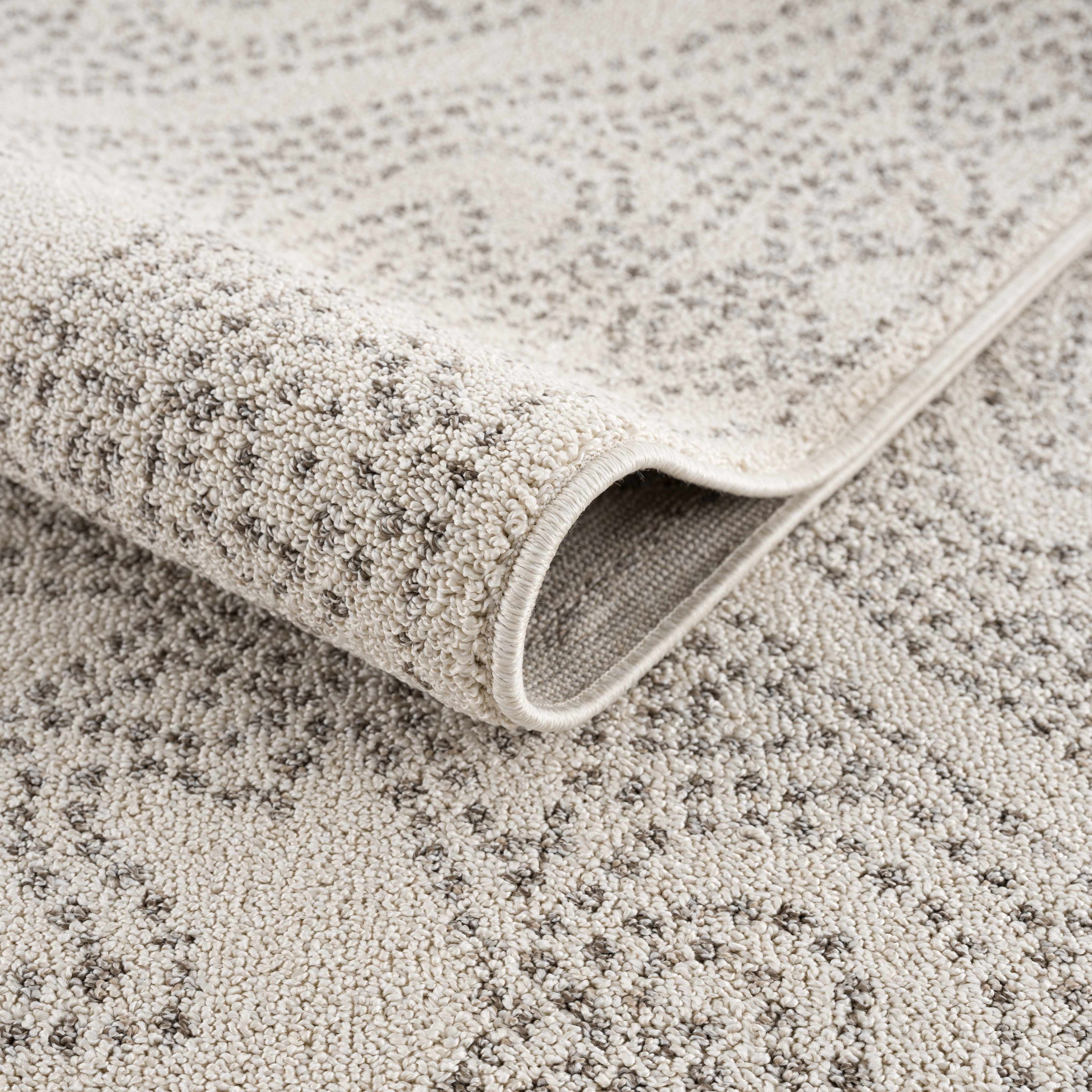 Birdwood Cream Brown Area Rug for Elegant Home Décor
