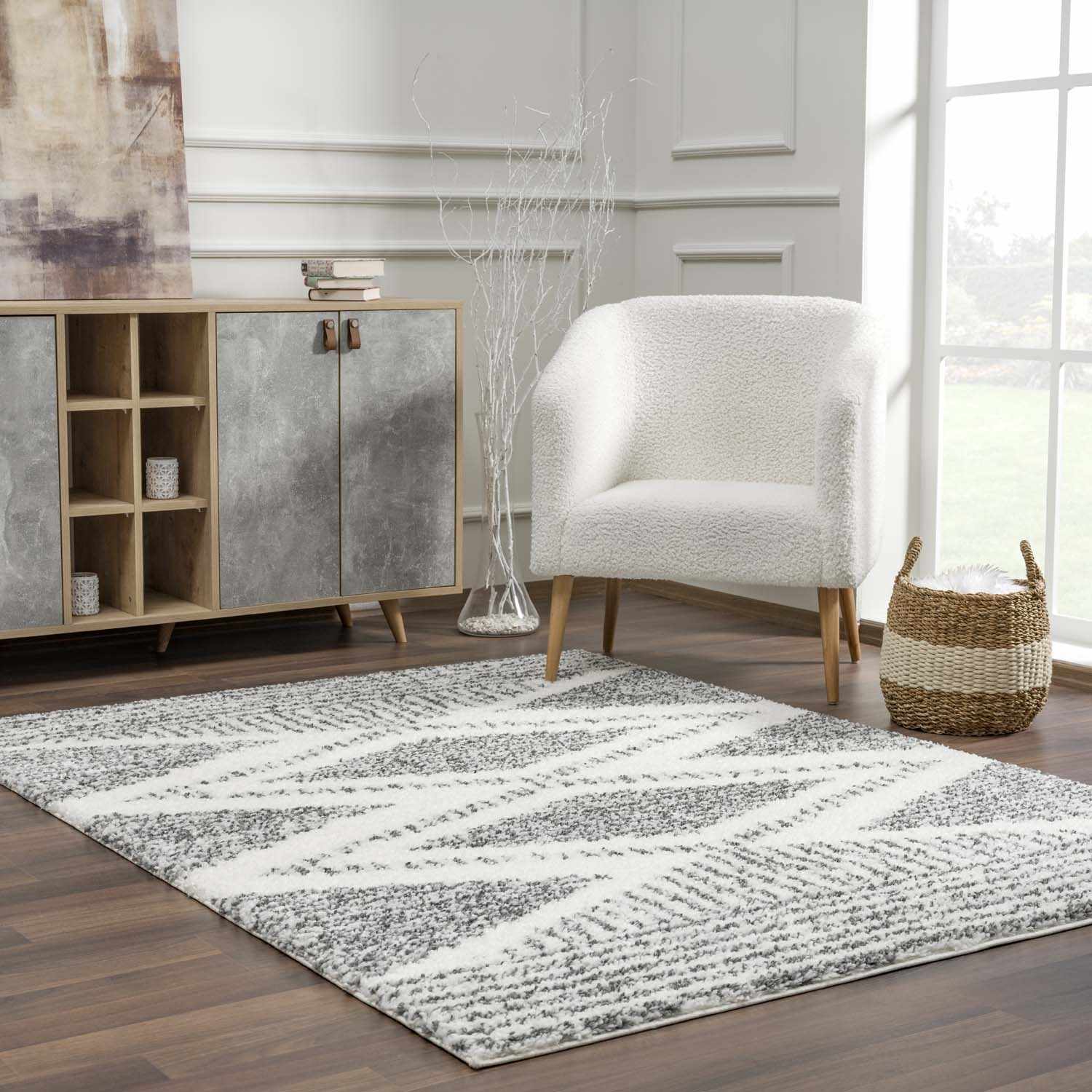 Trunding Plush Area Rug for Cozy Indoor Spaces