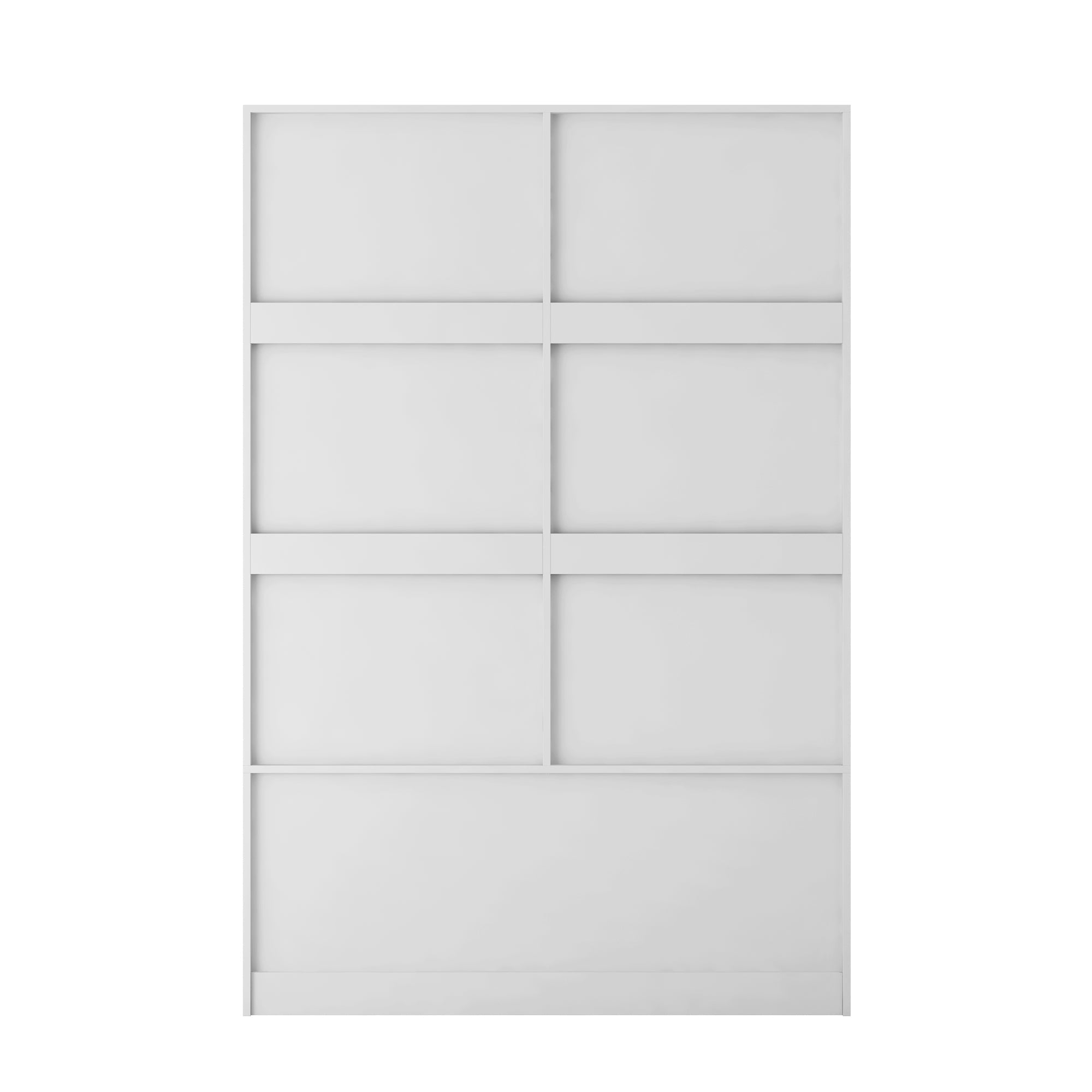 Tall White Armoire Wardrobe Closet with Storage Shelves Drawers