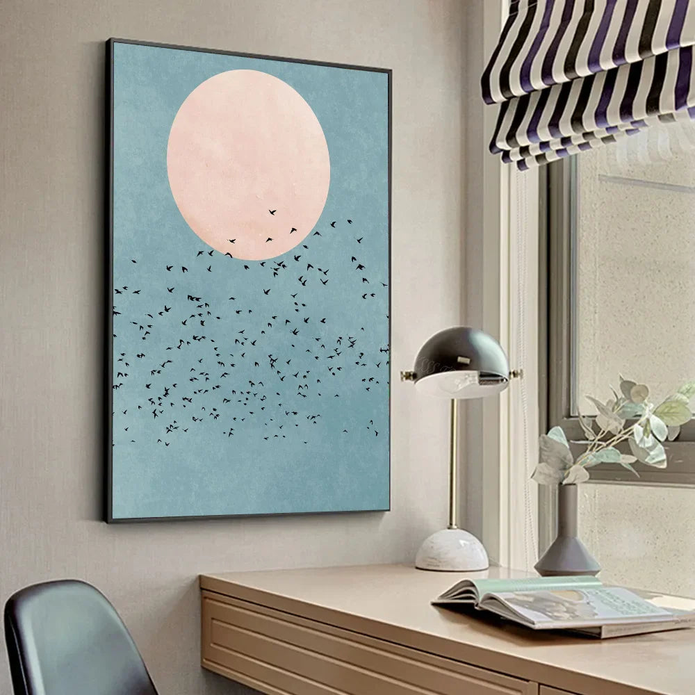 Modern Minimlist Boho Art