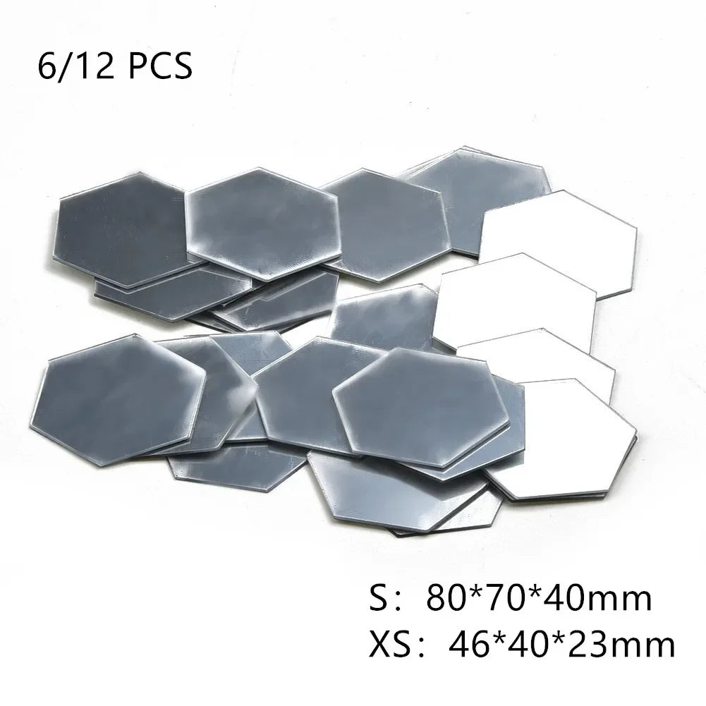 Hexagon Acrylic Mirror Wall Stickers for DIY Home Decor