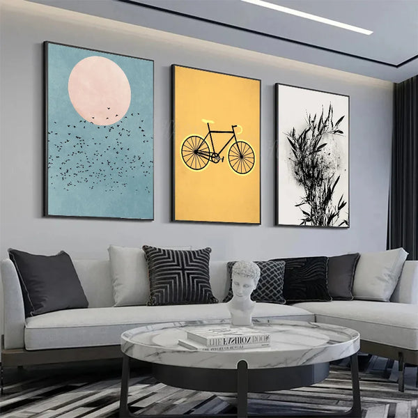 Modern Minimlist Boho Art