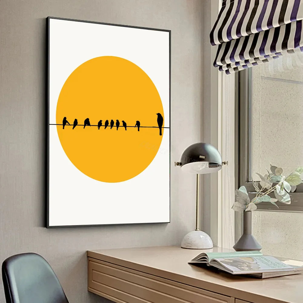 Modern Minimlist Boho Art