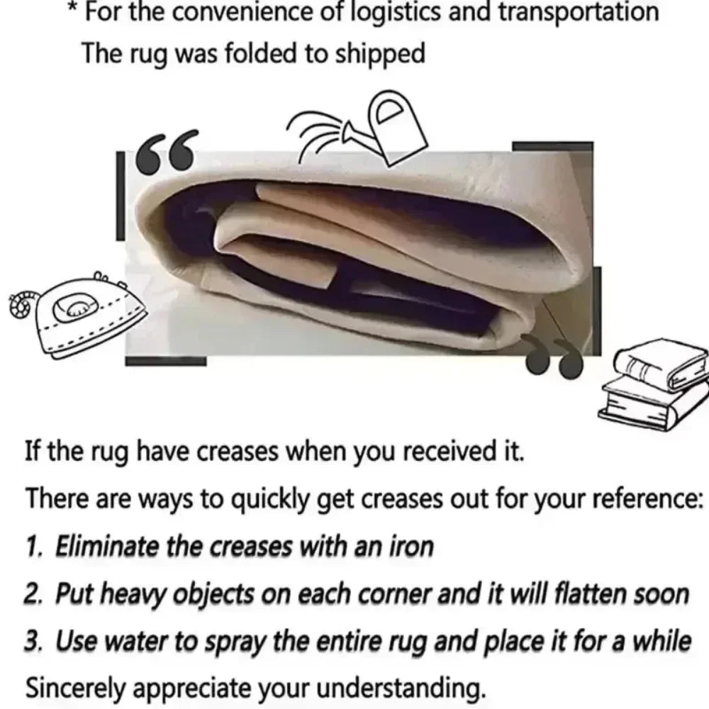 Non-Slip Washable Floral Runner Rug for Home Hallways