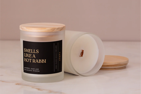 Amber Sage Talmudic Wisdom Scented Candle for Home