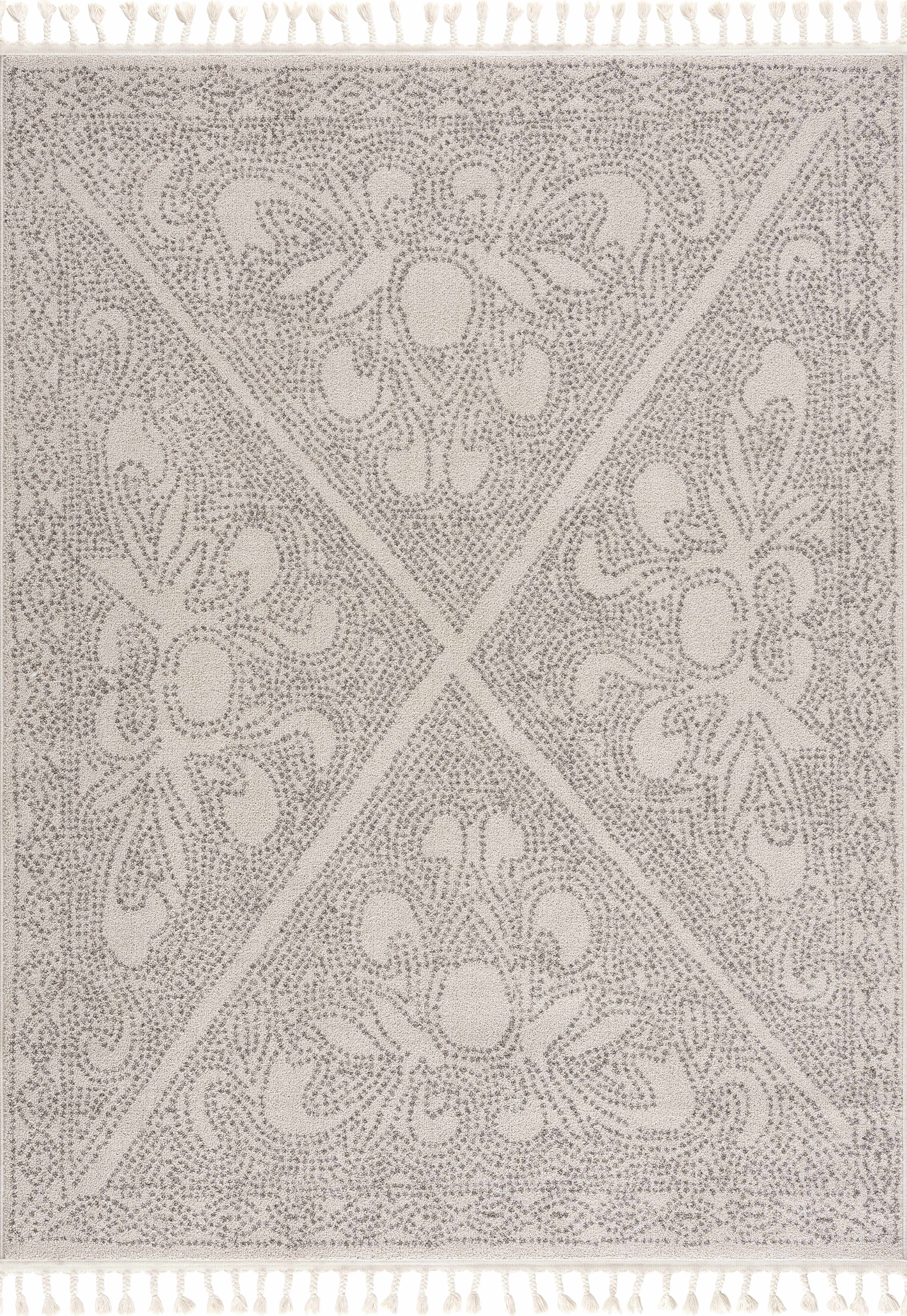 Birdwood Cream Brown Area Rug for Elegant Home Décor