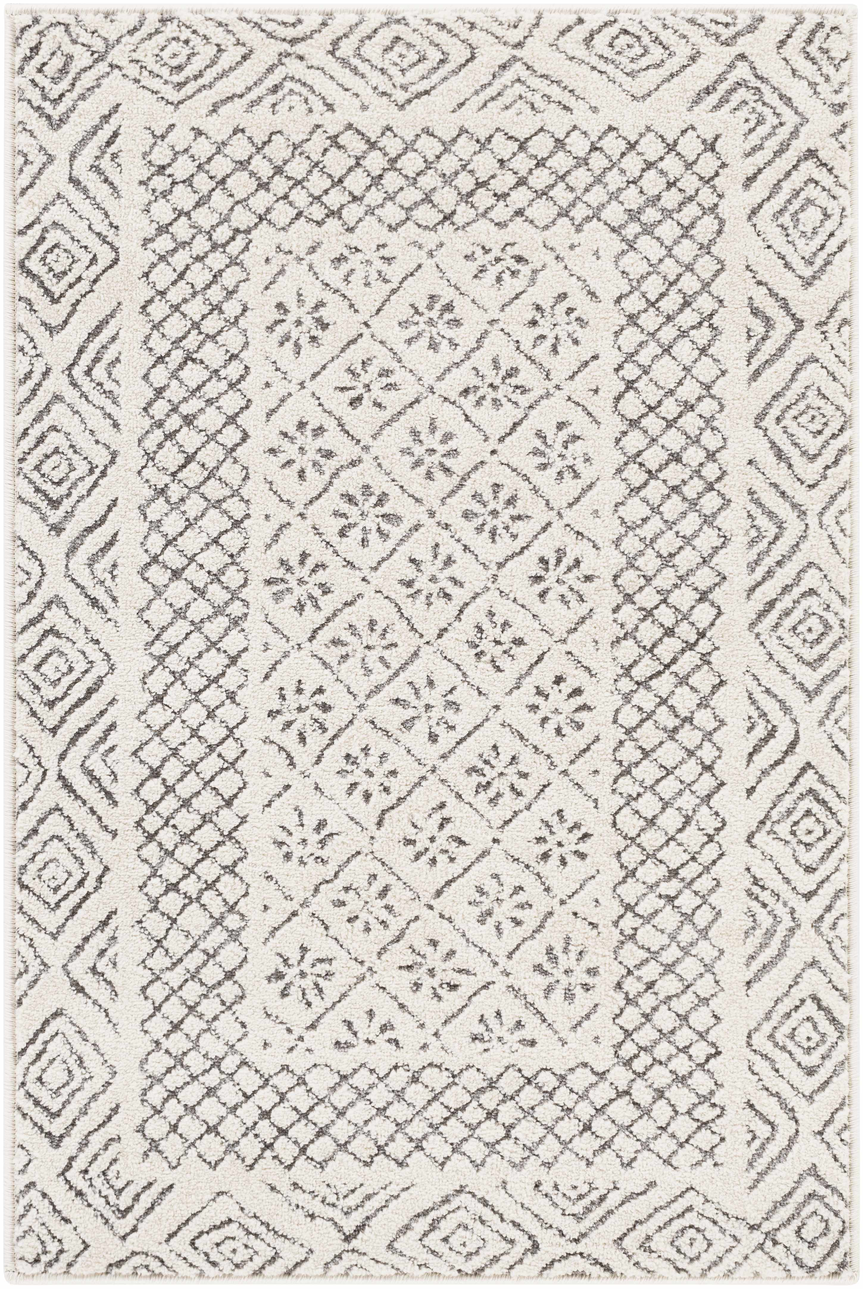 Burdette Soft Neutral Area Rug for Modern Homes