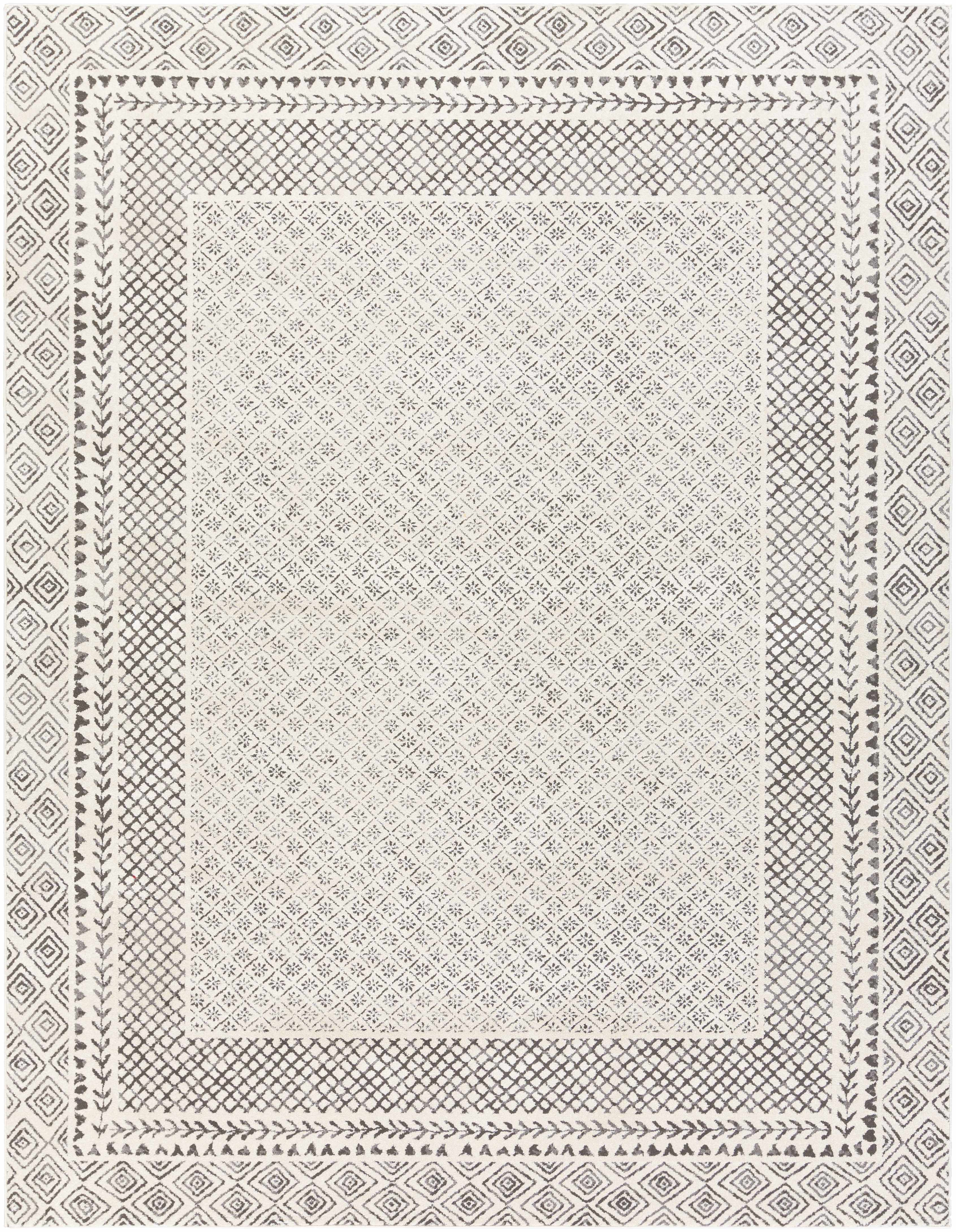Burdette Soft Neutral Area Rug for Modern Homes