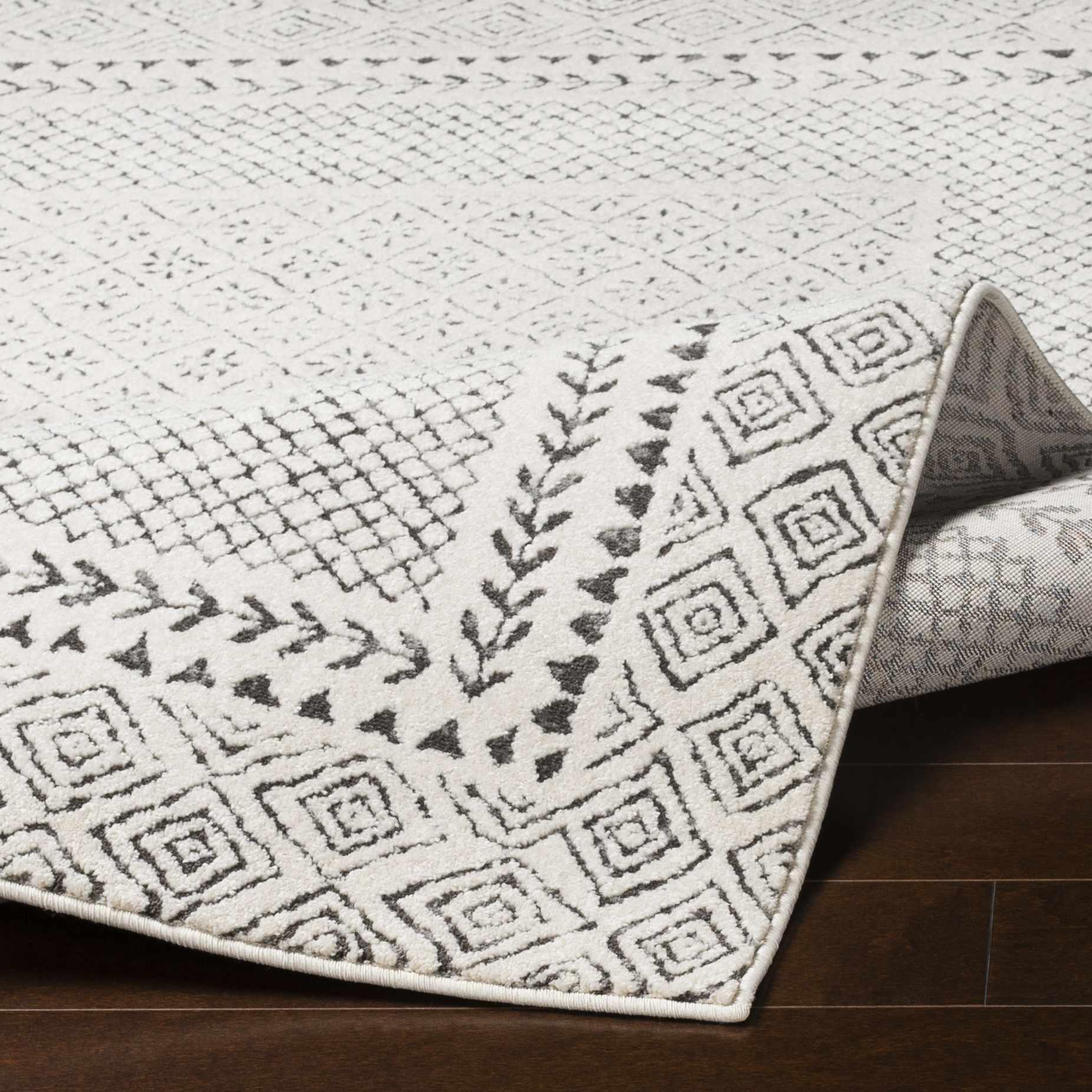 Burdette Soft Neutral Area Rug for Modern Homes