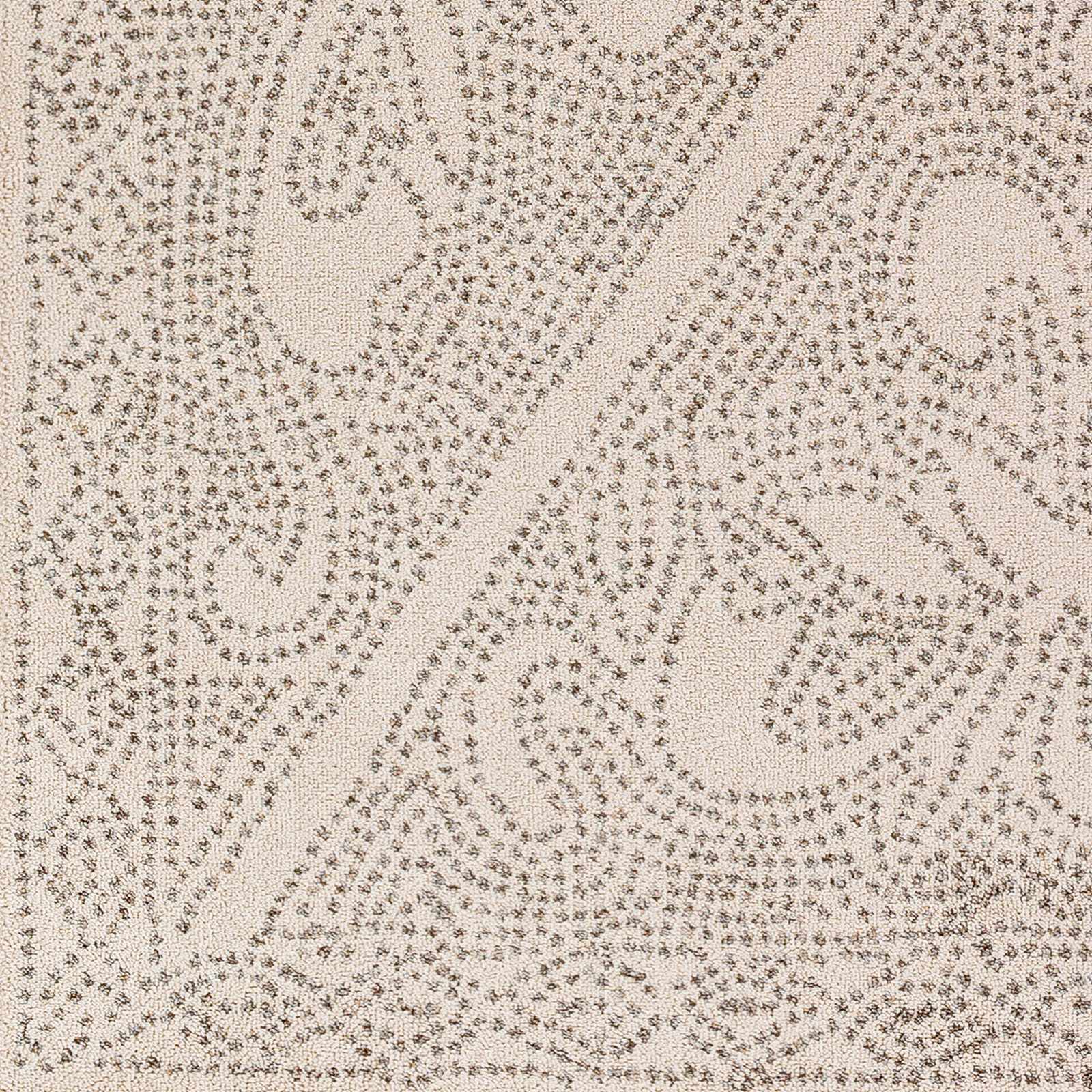 Birdwood Cream Brown Area Rug for Elegant Home Décor