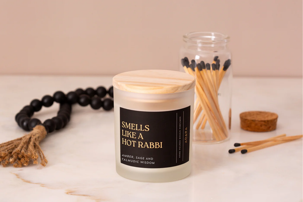 Amber Sage Talmudic Wisdom Scented Candle for Home